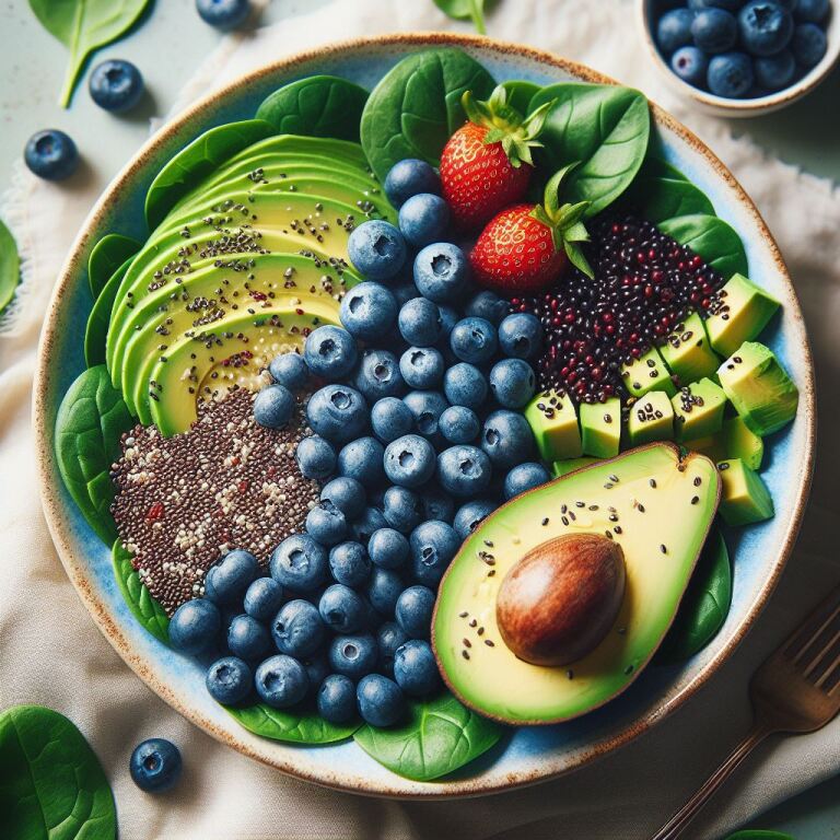 PLATE OF SUPER FOODS