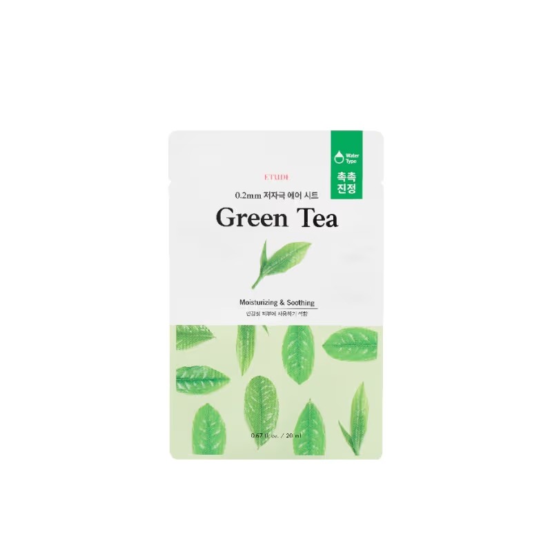 etude air mask green tea