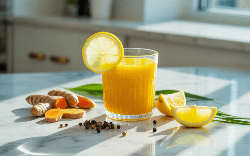 Lemon Turmeric Juice
