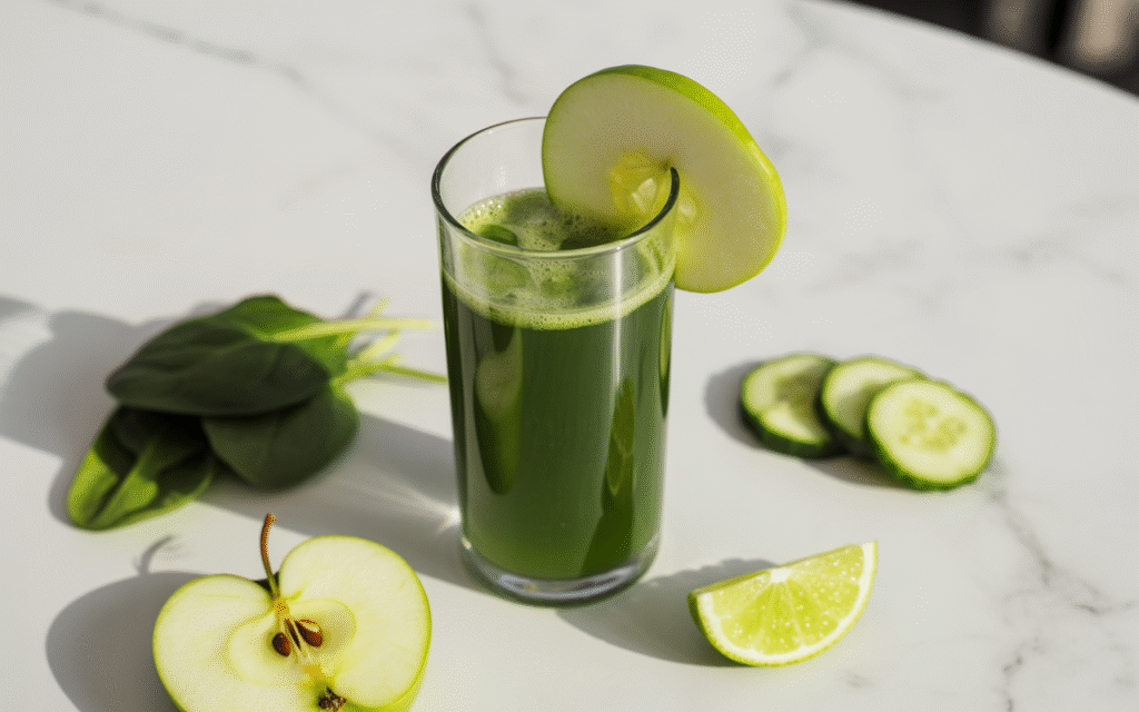 Spinach Apple Juice